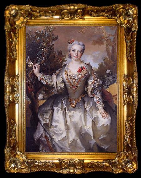 framed  Nicolas de Largilliere Countess of Montchal, ta009-2